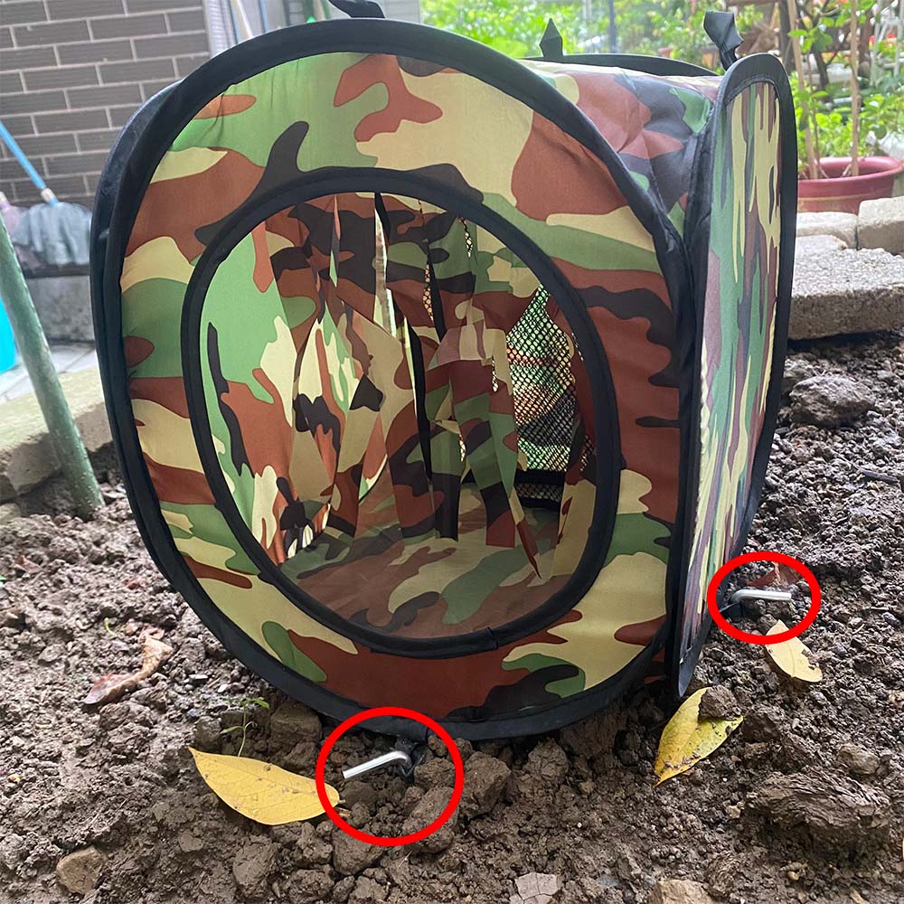Vielseitige kleine Tarnzelt-Ziel-BBs (Kunststoff) Falle Airs0ft Toy G^n Slingshot Clay Mud Ball Water Gel Blaster Foam Bullet