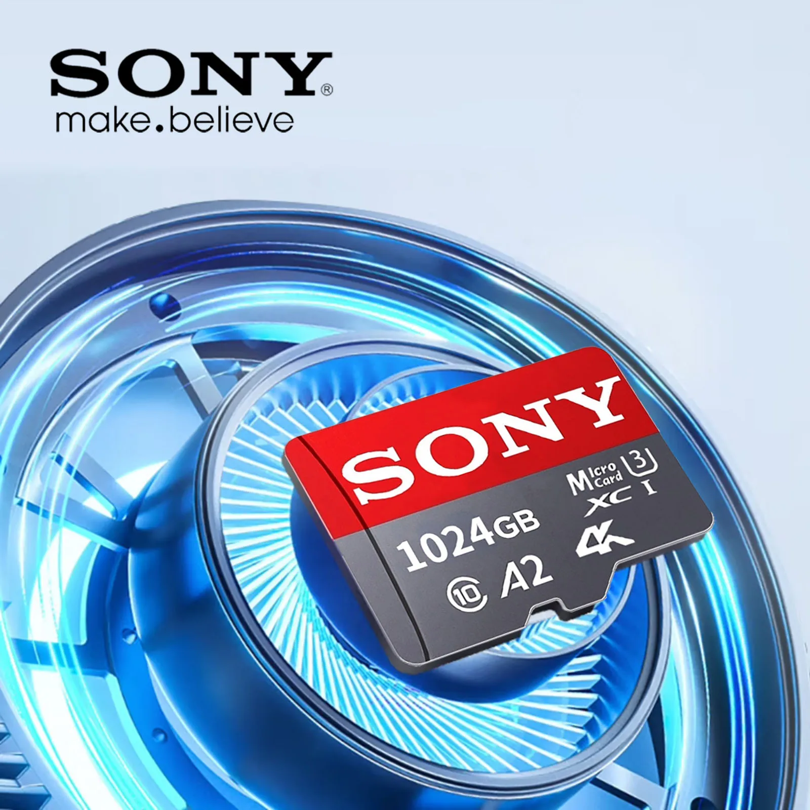 Sony SD Memory Card 1TB 512GB Micro SD Card 128GB 256GB U3 V30 4K Full HD TF Memory Flash Card For Phone Computer