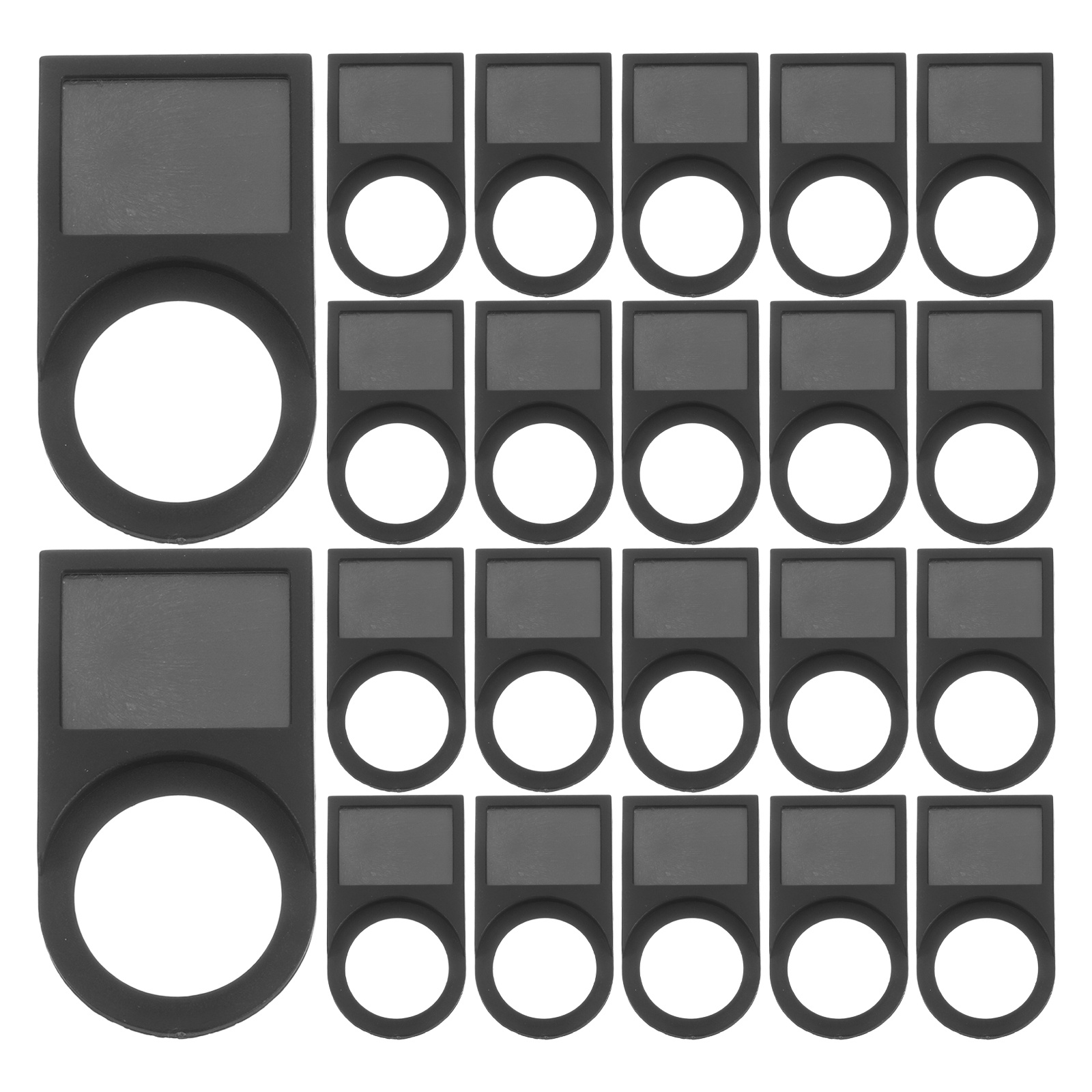 50 шт., кнопочный переключатель, вывеска, пластиковая доска для этикеток, прозрачный дисплей, кнопка назад, сигнальная лампа, уведомление, пластиковый индикаторный знак