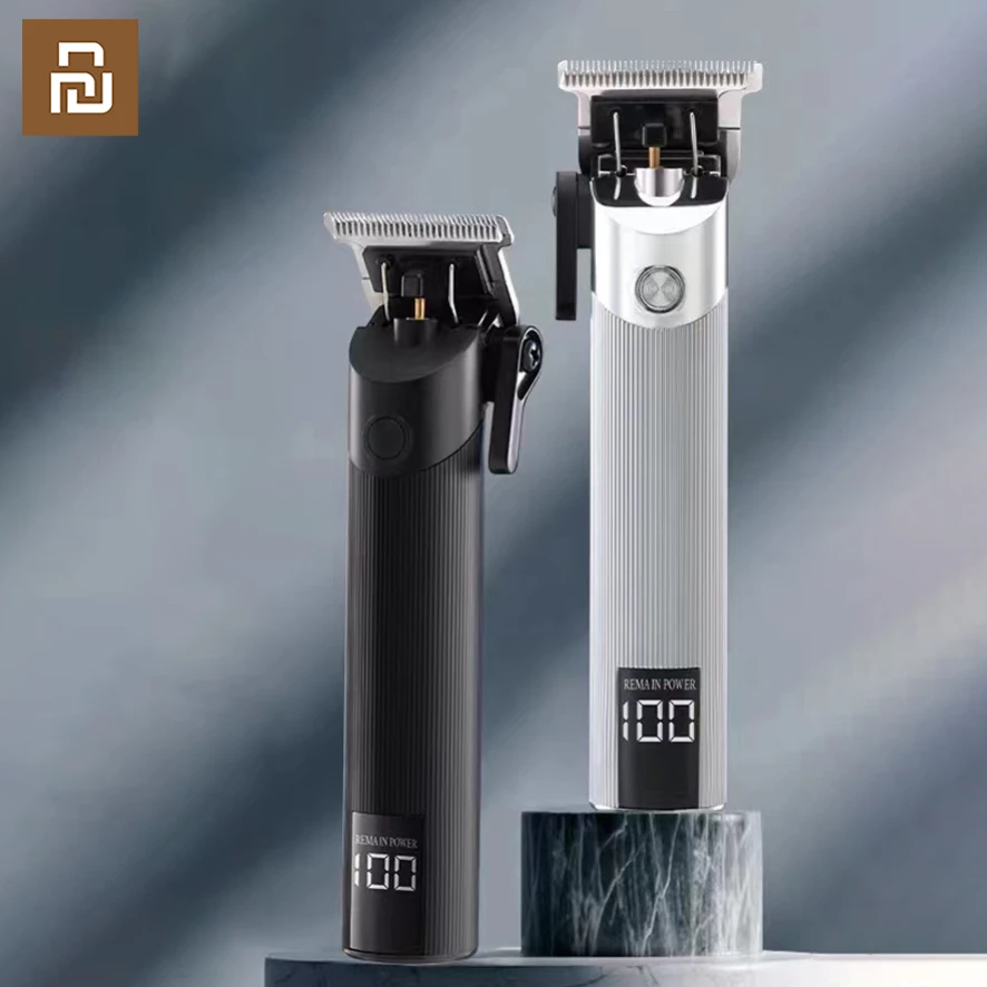 Xiaomi Youpin Komingdon Cordless Null Gapped Trimmer Haar Clipper Professionelle Barber Shop männer Haarschnitt Maschine für Bart Barbershop
