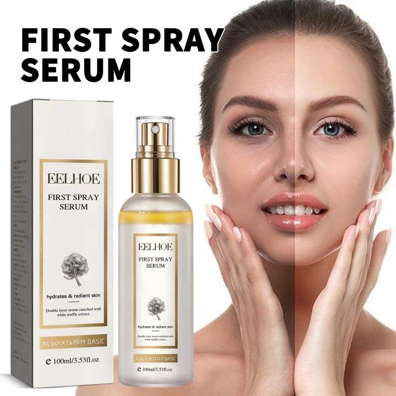 Effizientes feuchtigkeitsspendendes White Trüffel-Spray, verblasst dunkle Flecken, entfernt stumpfe Melanin-Frekle, aufhellendes Hautaufhellungsserum, Nebel