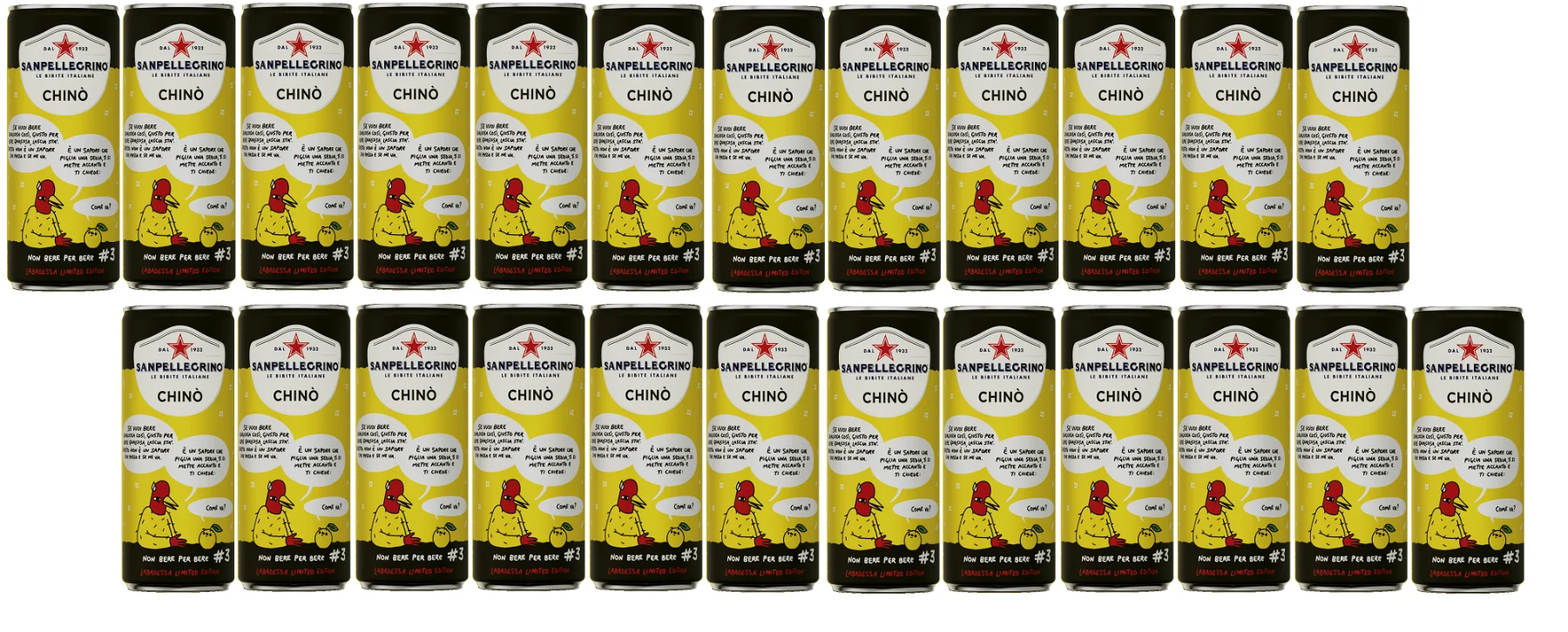 24x Napój gazowany SAN PELLEGRINO Chino 330 ml