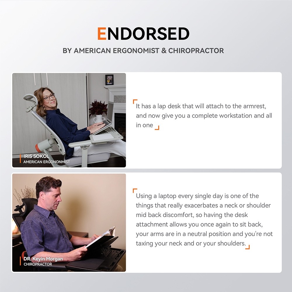 NEWTRAL LAPD gère bureau poste de travail amovible pour MAGICH002/MAGICH-BP/MAGICH-BPRO, chaise ergonomique NT001/NT002, angle réglable