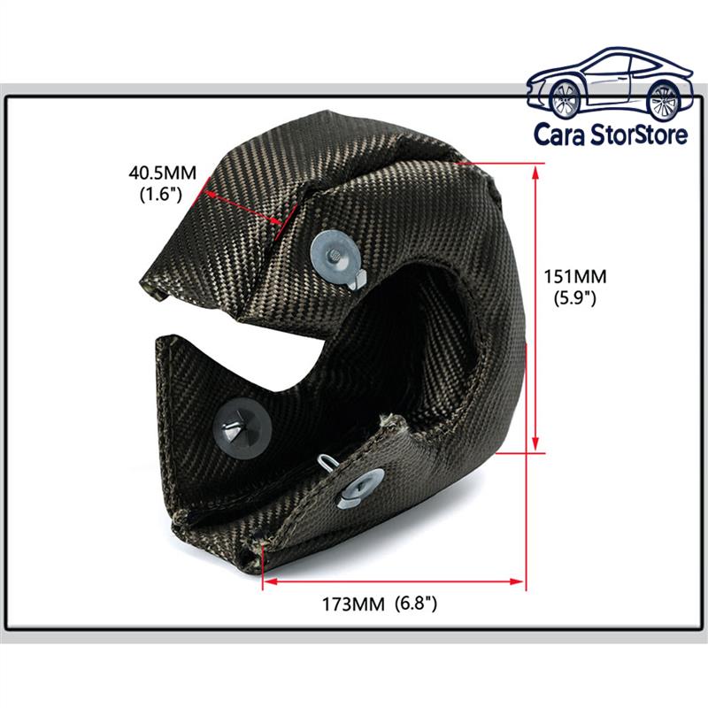 2X Penutup Pengisi Daya Pelindung Panas Selimut Turbo Balap T4 dengan Pegas Pengunci untuk T67 T71 T76 T88 GT40 GT35 GT37 GT40 GT45