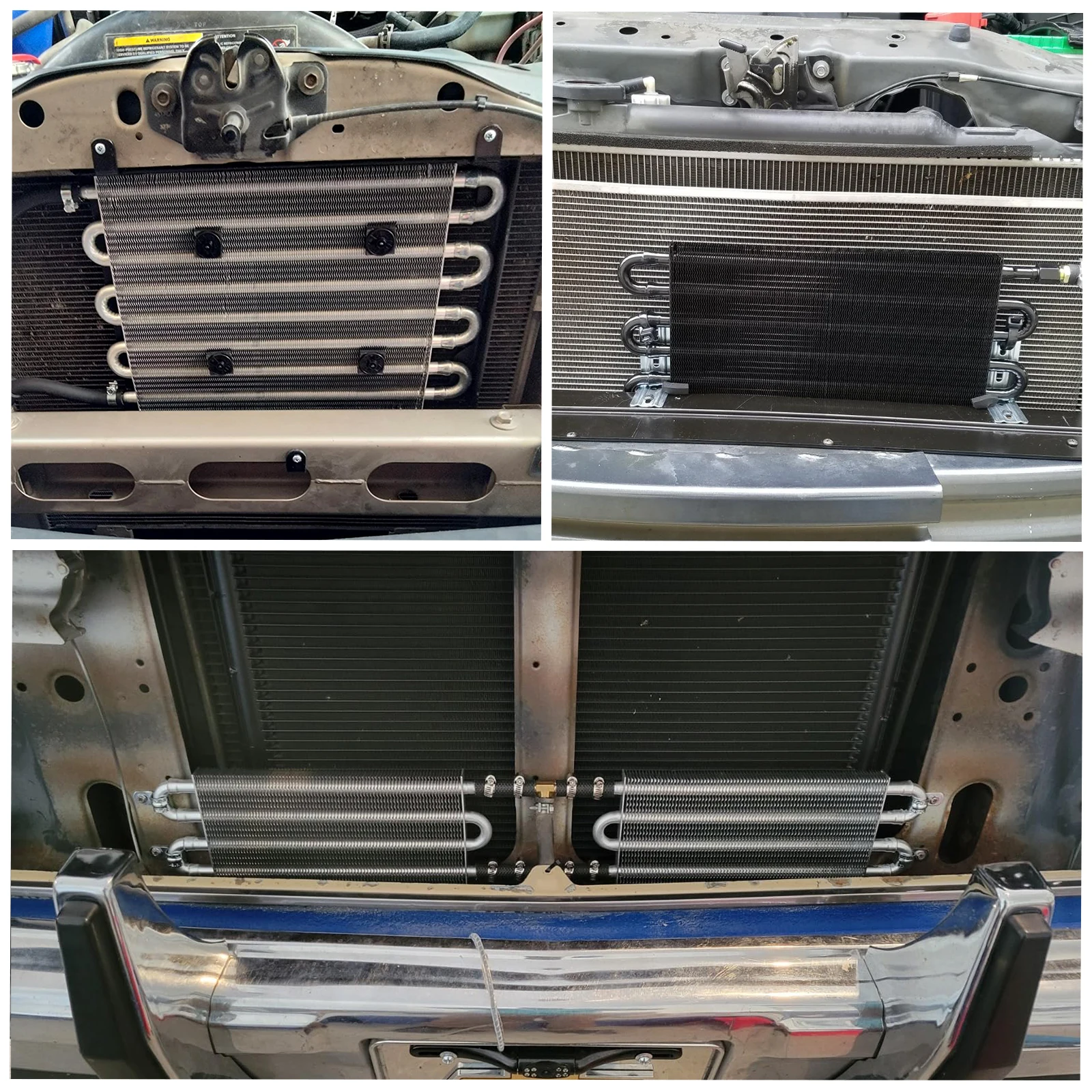 Universelles Auto-Kühler-Konverter-Set, Zubehör für Klimaanlagenrohre, 4 Reihen, 6 Reihen, 8 Reihen, Gürtel-Kondensatorrohr