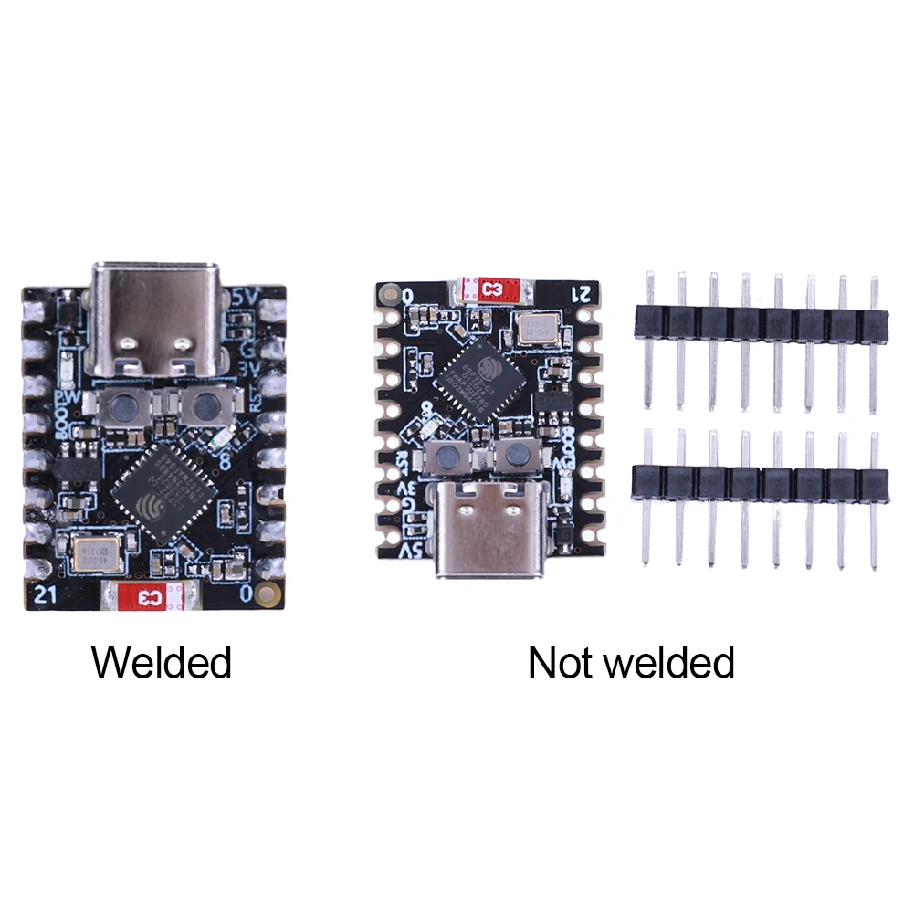 ESP32-C3-Placa de desarrollo Compatible con Bluetooth, WiFi, ESP32, C3, SuperMini, IOT, para Arduino