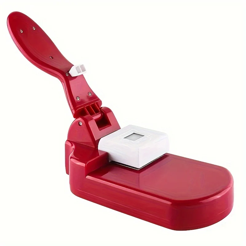 Red Puzzle Maker & 1pc Puzzle Maker with 10pcs Adhesive Foam, Crafts Making Puzzle Scrapbook--Puzzle Mini Tool
