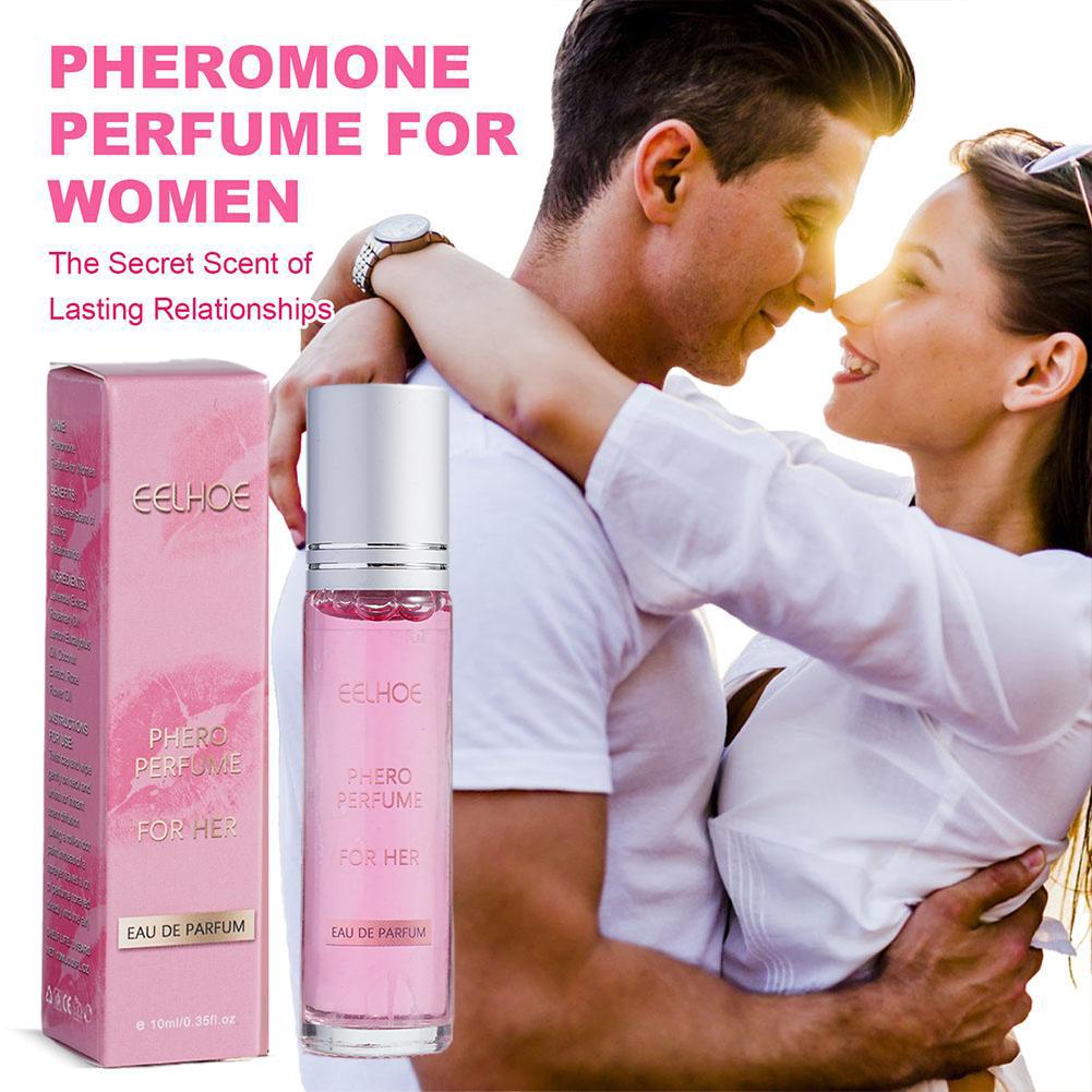 Perfume Flertando Feromone, Estimulante Sexualmente, Óleo de Fragrância, Fresco, Leve e Duradoura, Produto Sexy, 10ml, 2 peças
