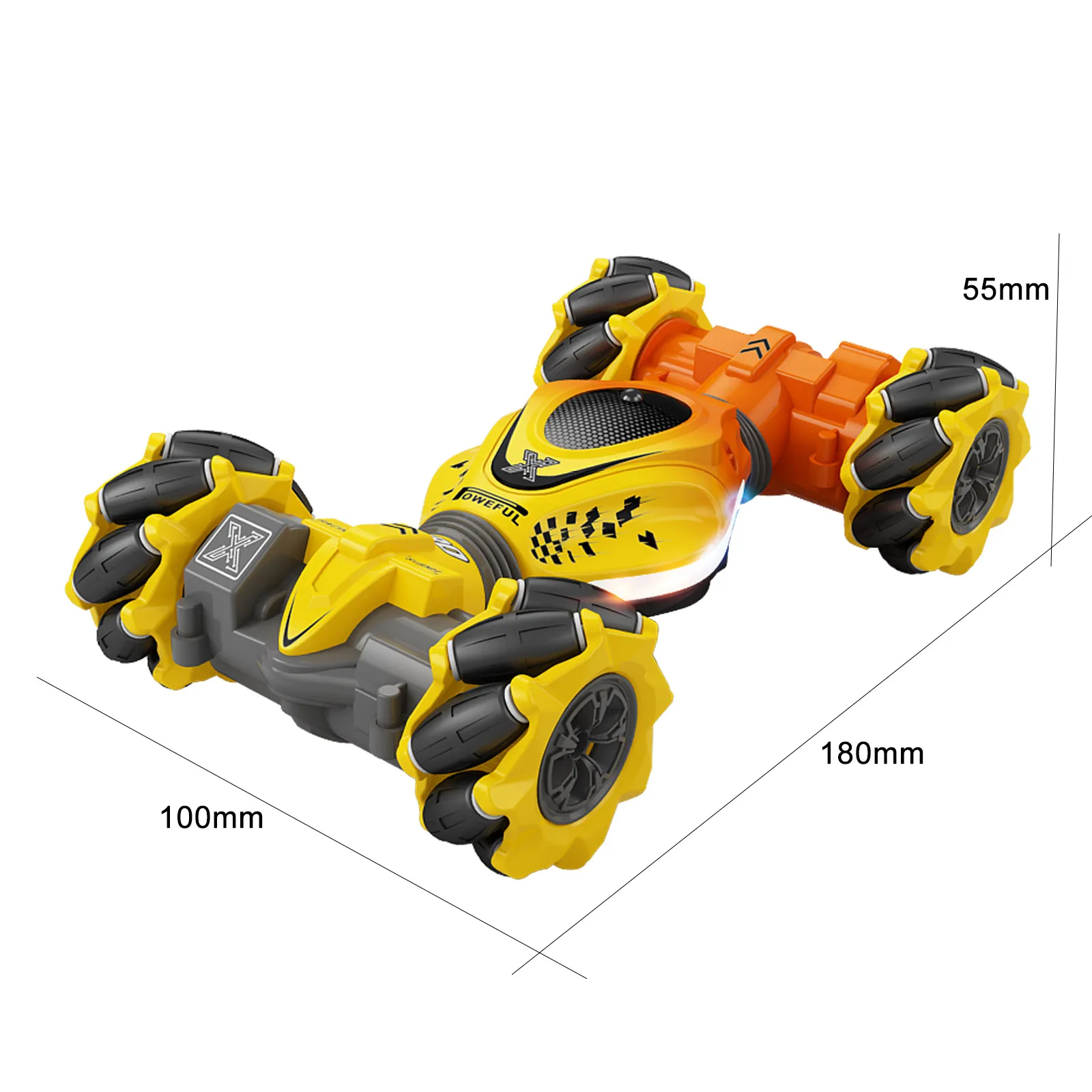 4WD RC รถของเล่น 2.4G วิทยุรีโมทคอนโทรลรถยนต์ RC นาฬิกา Gesture Sensor หมุน Twist Stunt Drift รถของเล่นสําหรับเด็กเด็ก