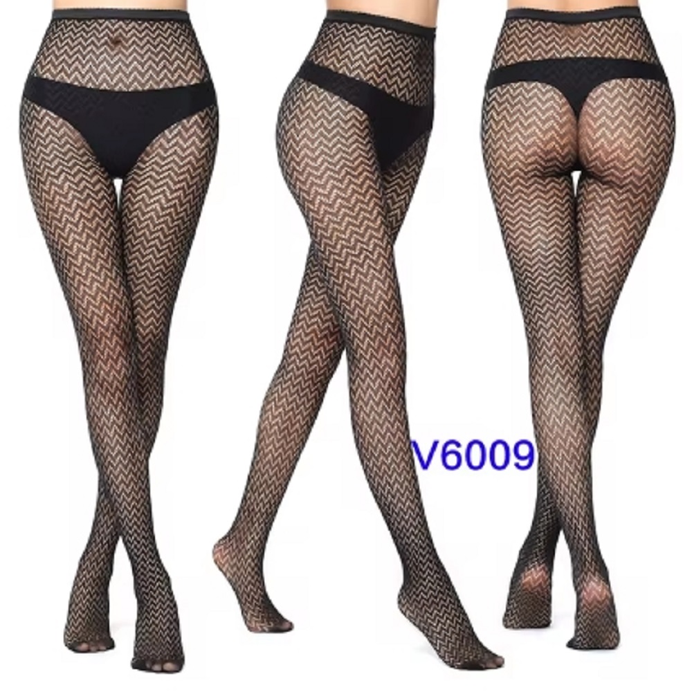 Bas résille en dentelle pour femmes, leggings à motifs, collants en filet