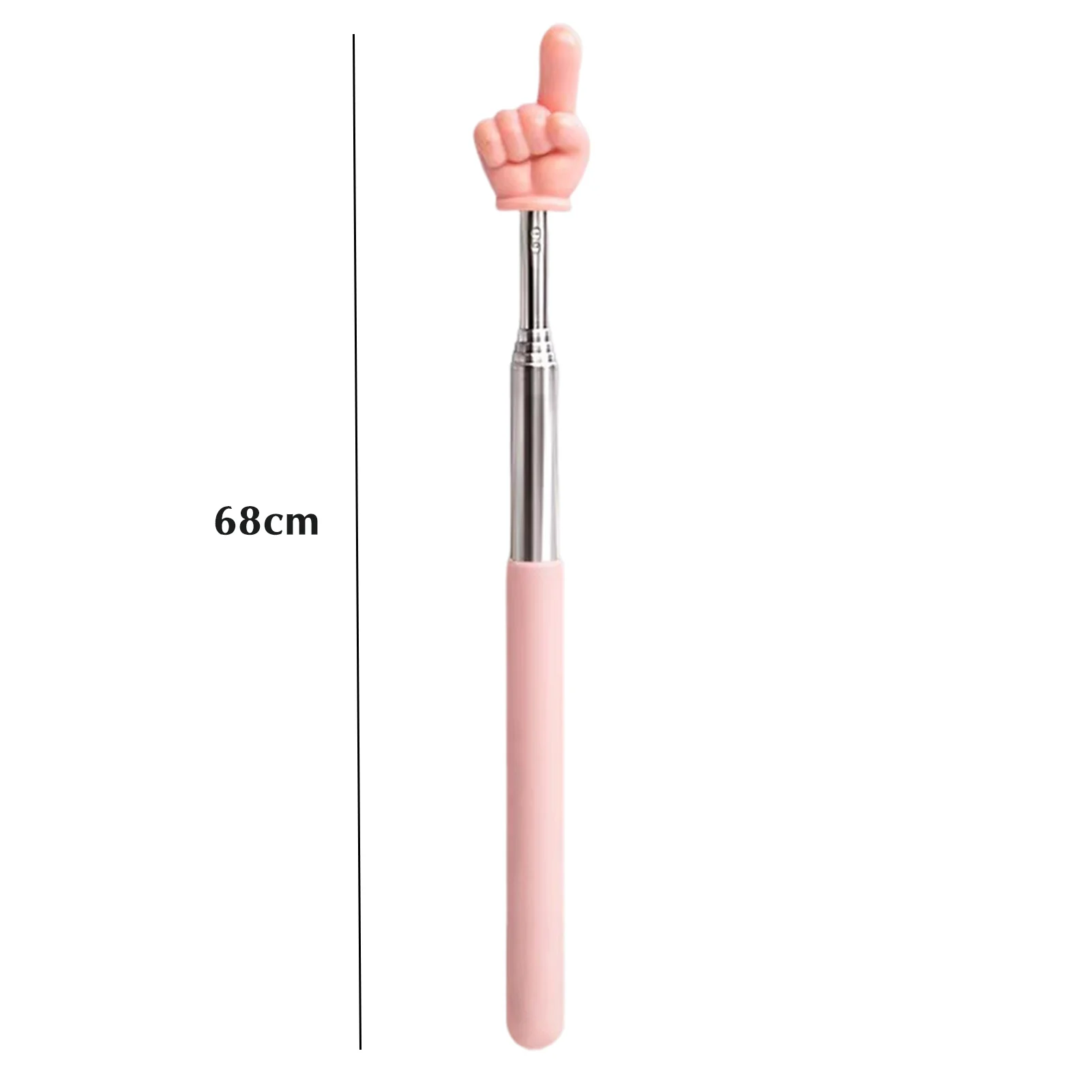 Macaron couleur 68 cm rétractable doigt lecture bâton télescopique enseignant pointeur enseignant main pointeur pour salle de classe enfants lecture
