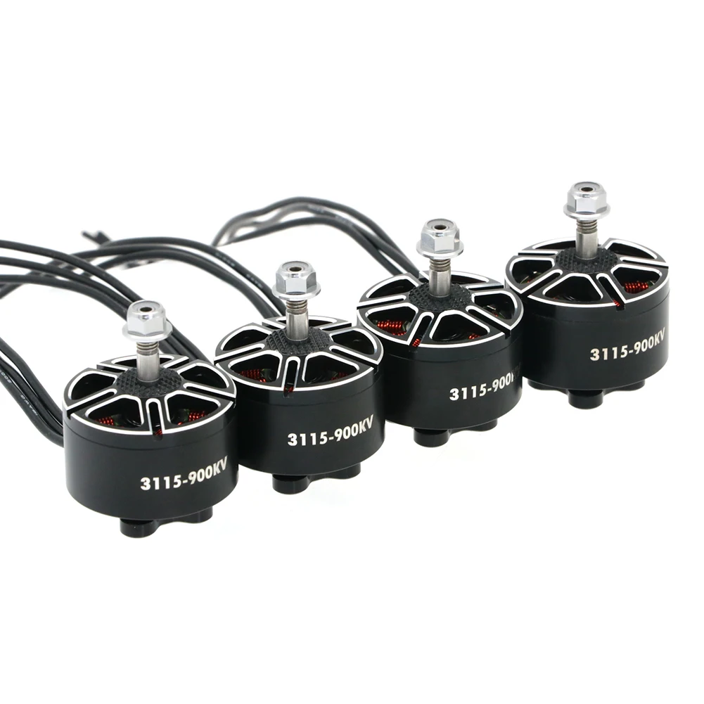 4 STUKS 3115 900KV Borstelloze Motor 3-6 S voor RC Multirotor X-Klasse FPV Mark4 APEX 10 inch XL10 FPV Camera Kit Frame