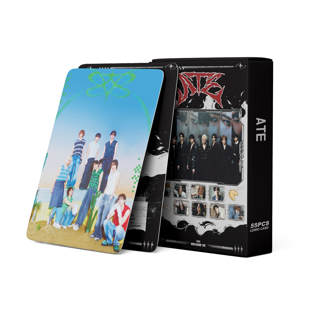 55pcs Kpop Group Lomo Cards MANIAC Photocard New Album Photo Print Cards Set Fans Collection