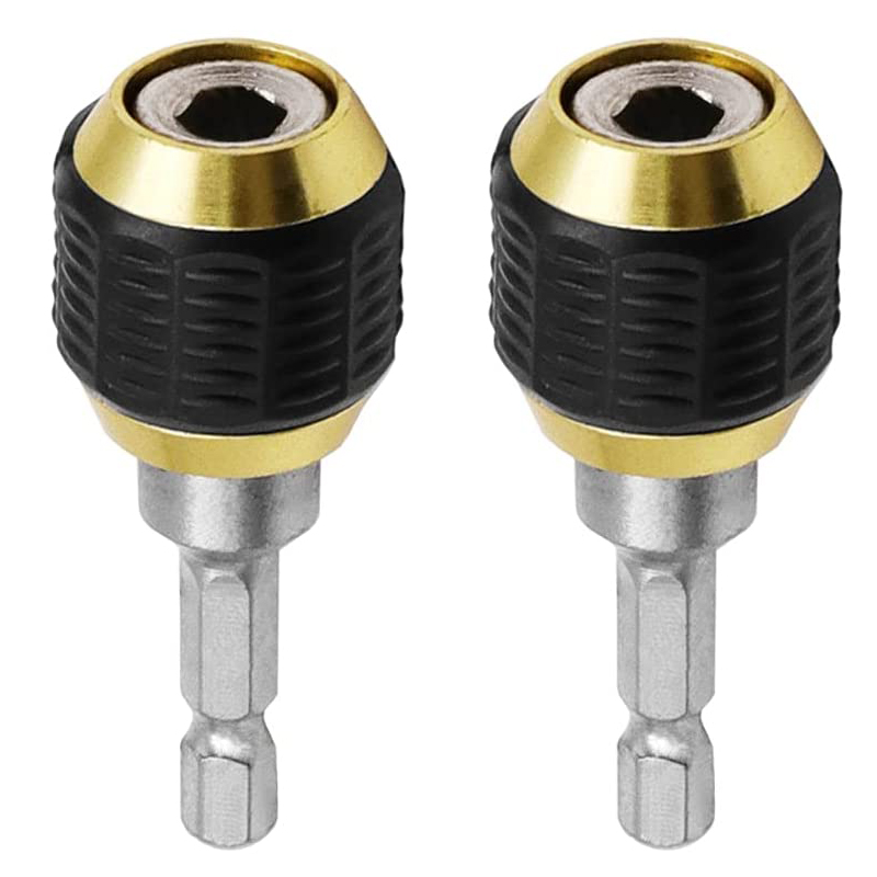 60mm 1/4" Screw Drill Magnetic Drill Bit Quick Change Lock Magnetic Drill Bit Extender Drill Bit Holder With Hexagonal Shank