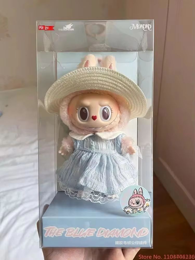 人形の装飾品,限定版,ブラインドボックス,レプリカ,ピンクのラブブラ,モンスター,モココシリーズ,春の花,ハート,限定版,特別オファー,2025