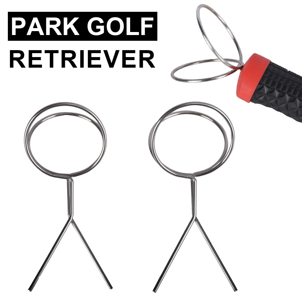 Recuperador de pelotas de Golf para parque, recogedor de pelotas de 60mm, herramienta de recogida de pelotas de parque para accesorios de práctica de Golf, 2 uds. ﻿ ﻿