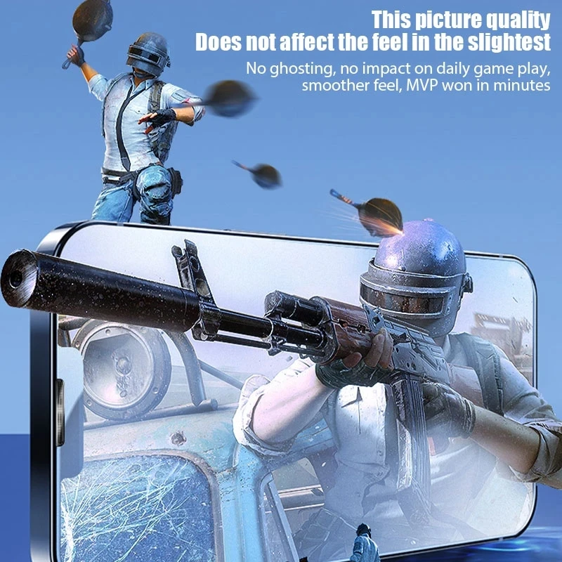 3 piezas de vidrio templado mate para iPhone 14 12 11 13 Pro Max 7 8 Plus protectores de pantalla esmerilados para iPhone 15 16 12 Mini X XR XS MAX