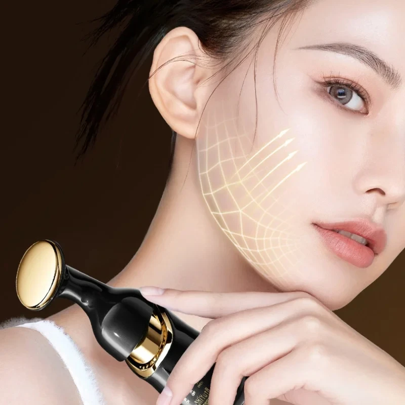 Masajeador facial de microcorriente: levanta y firme la piel, reduce las arrugas, rejuvenecimiento de rostro, cuello y ojos