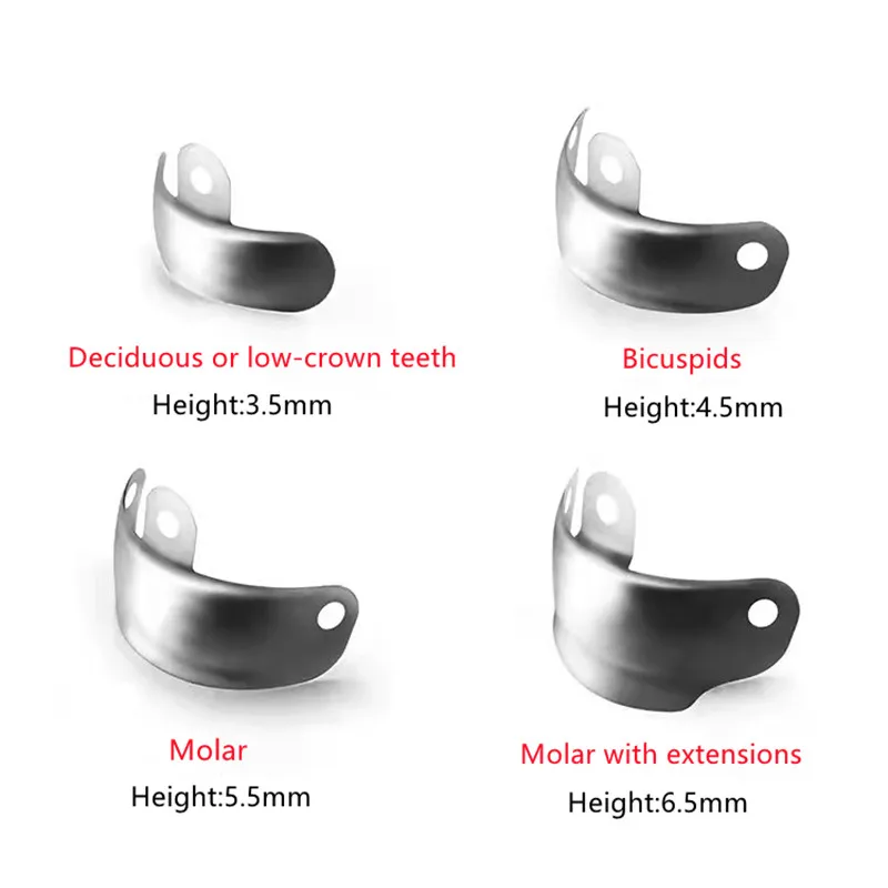 Dental Matrix Bands Sectional Contoured Matrix System Metal Matrices Matrix Clamp Nickel Titanium Clamping Ring Dentist Tools