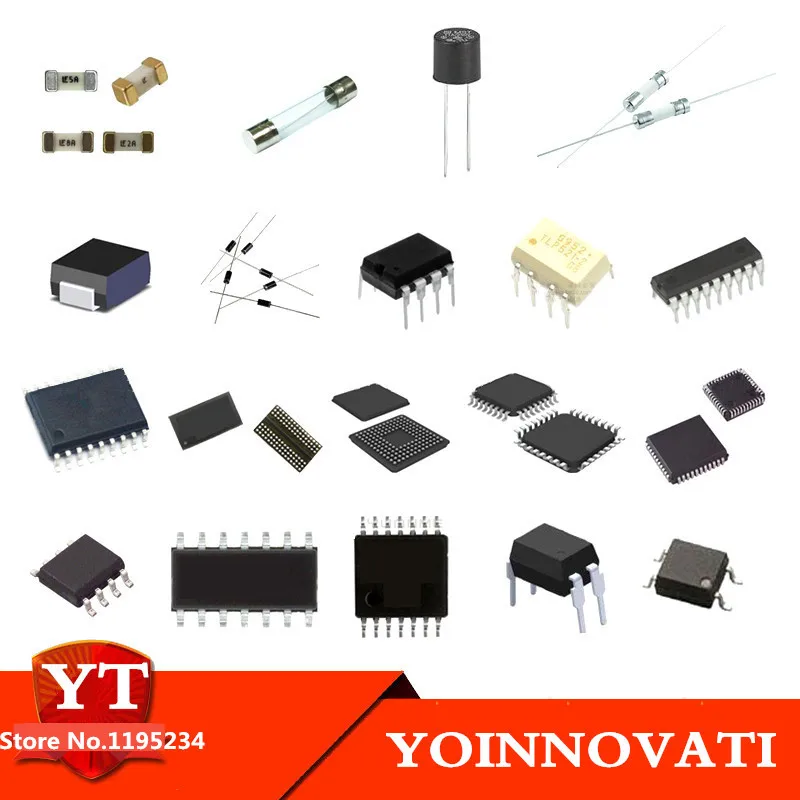 50 UDS-1000 Uds 2512 resistencia SMD 1W 1% R100 0.1R 0,1 ohm 2512 SMD 1% 2W 0.033R R033 33mR