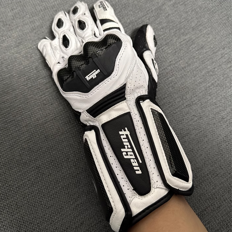 Motorrad-Reithandschuhe, lange Motorradhandschuhe, warm und windabweisend, Outdoor-Reiten, Off-Road-Sport, Schutzausrüstung