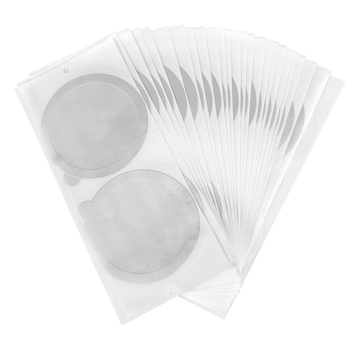 アルミ製コーヒーカプセルステッカー,50個,再充填,ベルチュオリン,粘着性