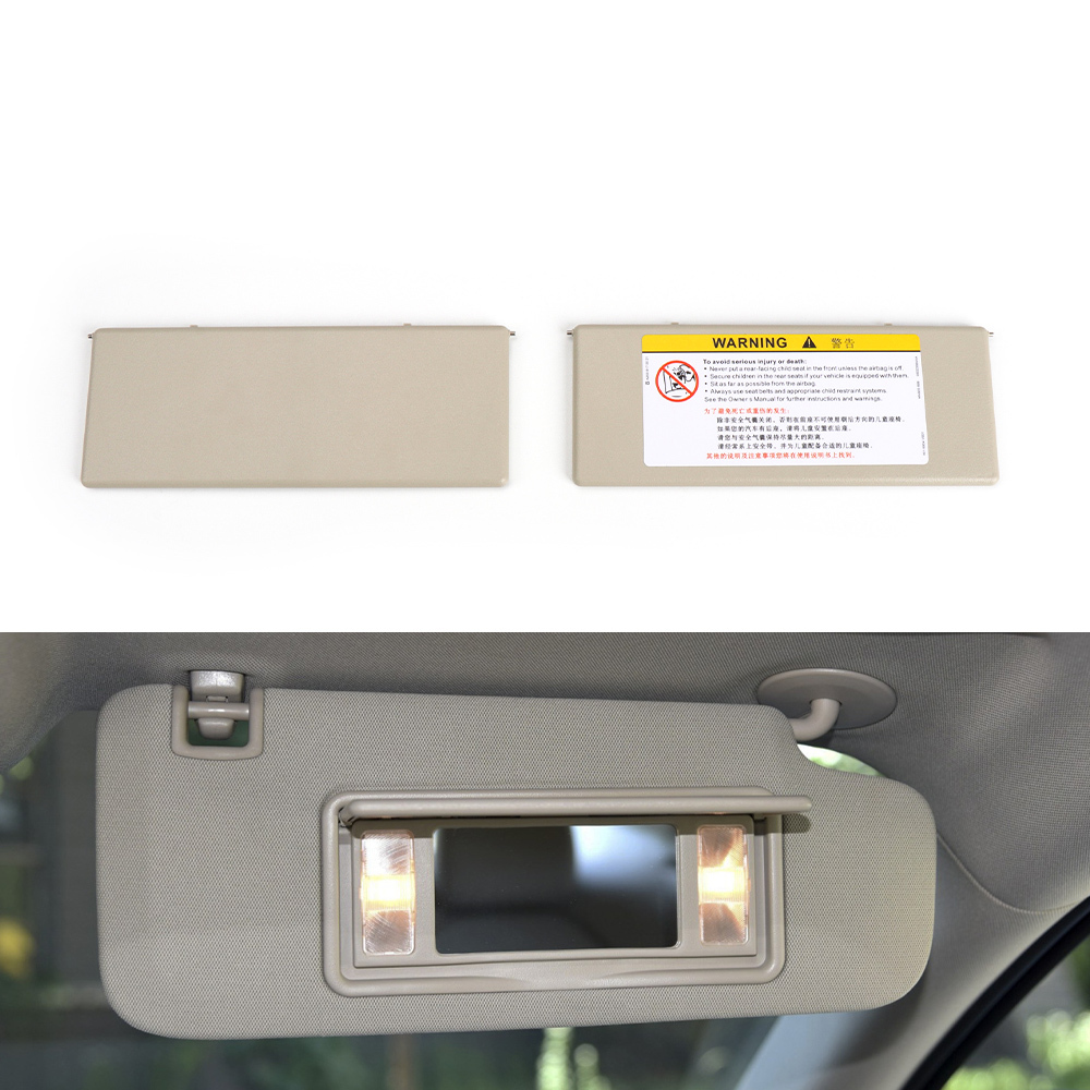 Viseira de sol sombra espelho capa substituição interior maquiagem espelho capa para opel insignia 2010 2011 2012 2013 2014