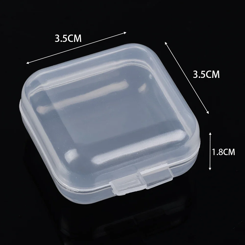 Transparent Earring Clasp with Box Silicone Rubber Ear Stopper Plugging Earring Back Ear Studs DIY Part Jewelry Findings Making