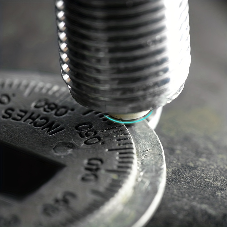 1 peça 0.6-2.4mm faixa tipo moeda vela de ignição ferramenta de medição de lacuna de vela de ignição