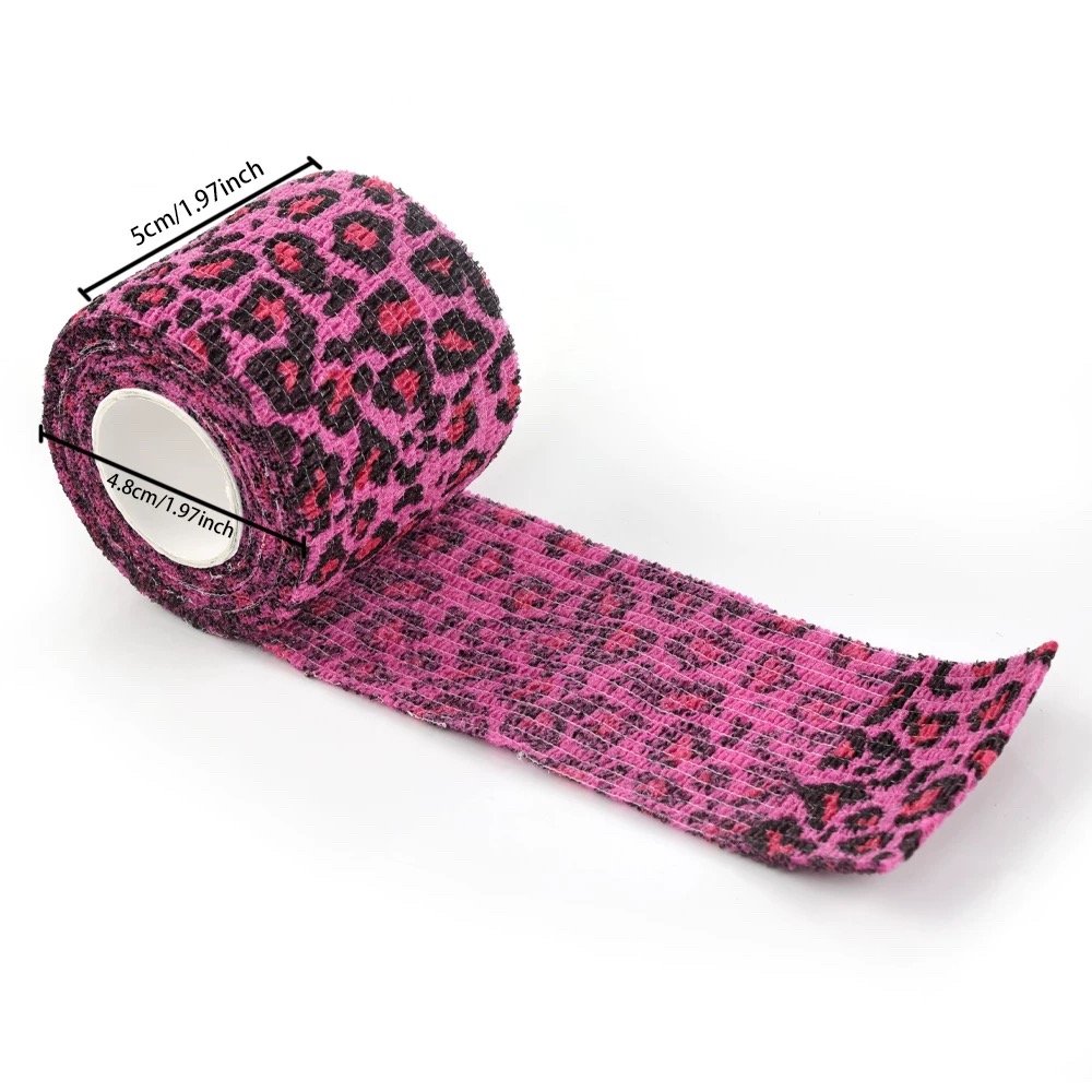 Vendaje de agarre para tatuaje, cintas elásticas, envolturas de cubierta, vendaje autoadhesivo, cinta no tejida impermeable, accesorios para tatuaje, 12/6/3/1 Uds.
