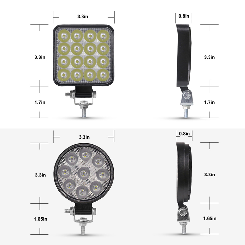Liquidação_Barra de luz/Luz de trabalho_Accessórios contínuos
