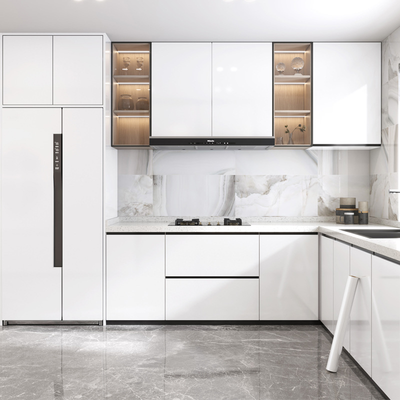 สติ๊กเกอร์ติดผนังตู้วอลเปเปอร์ไวนิลเดอร์ตั้งโต๊ะปรับปรุงการตกแต่งบ้านห้องครัวฟิล์มหนากันน้ำ papel de pared