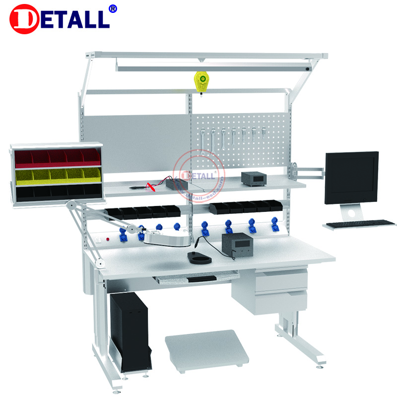 Banc de travail de plan de travail de bois d'établi d'armoire à outils industrielle durable en métal pour l'atelier