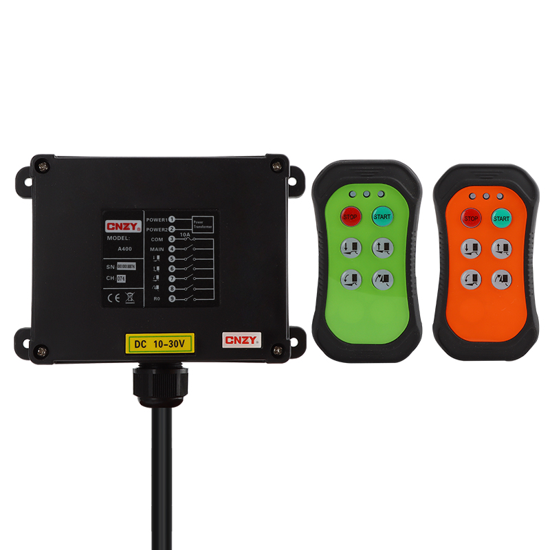 A400 4 buttons  single speed Industrial Wireless Radio Crane Remote Control switches winches Hoist track Crane Lift Control
