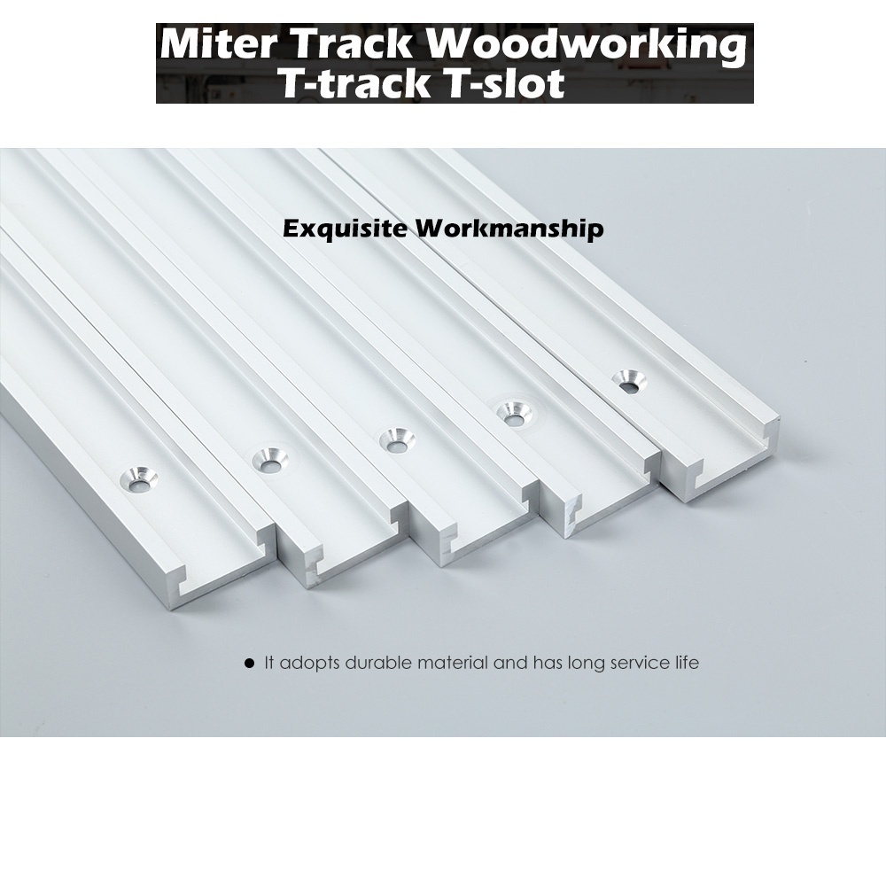 อลูมิเนียมอัลลอยด์สล็อต Miter Track/Slider สําหรับ Router Table Saw Miter Carpenter DIY งานไม้เครื่องมือ