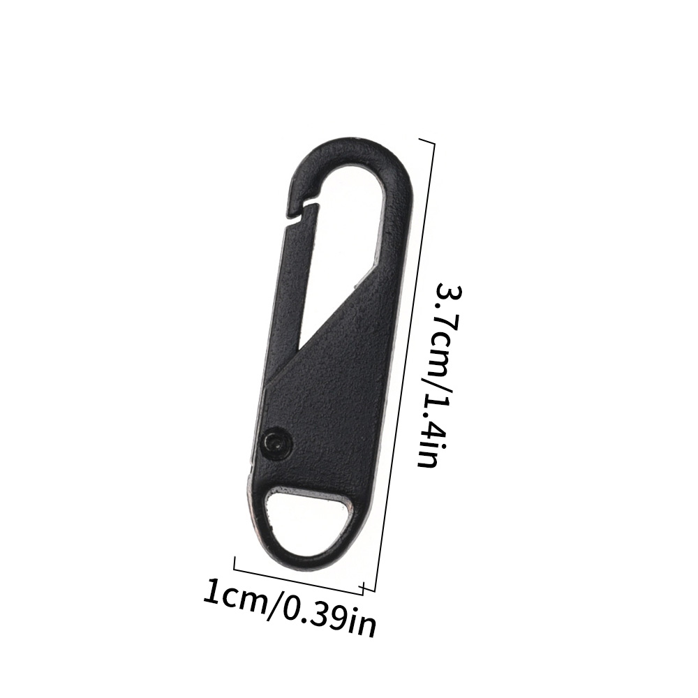 5 pçs substituição universal zíper slider liga de metal remoção extrator saco de bagagem zip cabeça diy artesanato costura ferramenta kit reparo