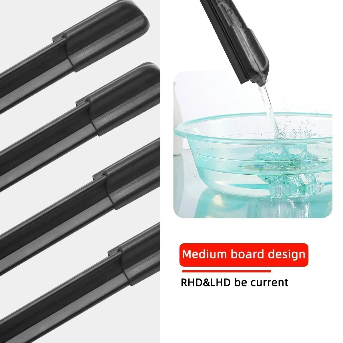 Wiper mobil untuk Chery Tiggo 5 2014-2018 26 inci + 18 ", sikat Wiper belakang depan, aksesori pemotong 2014 2015 2016 2017 2018