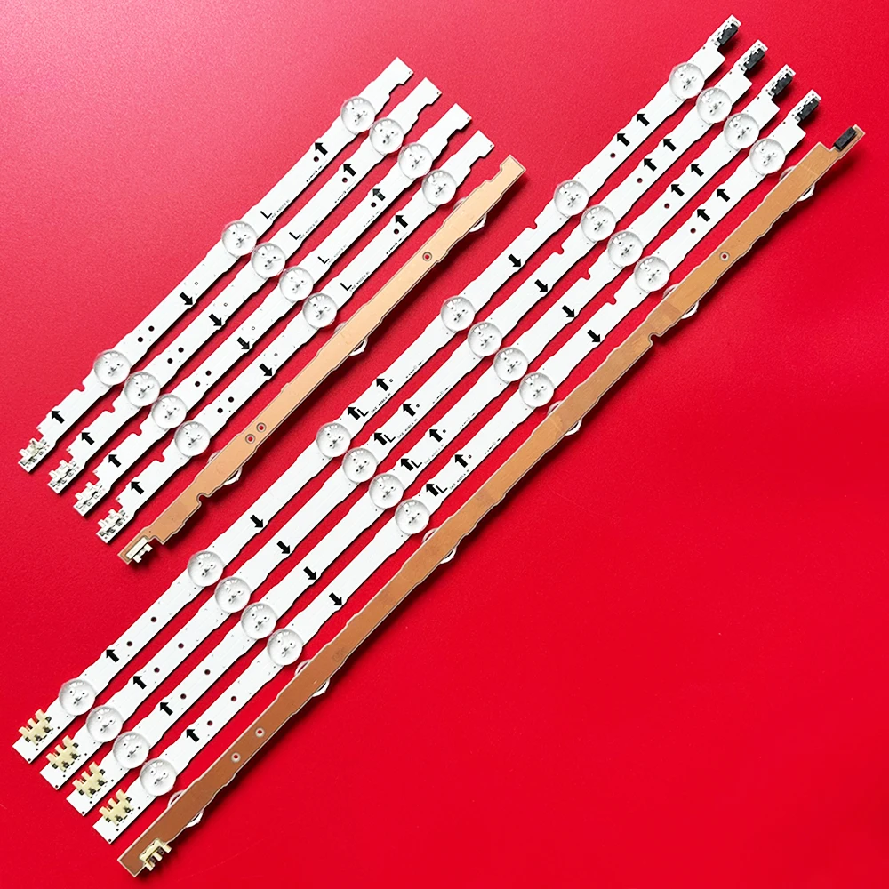10PCS LED Backlight For D4GE-400DCB-R2 UE40H5000 UE40H6500 UE40H5500 UE40H6200 UE40H5100 CY-GH040HGLV2H UE40H6400