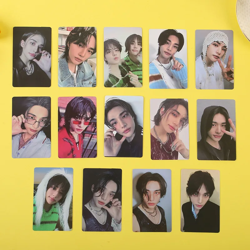 Tarjeta fotográfica de ídolos coreanos KPOP HYUNJIN FELIX Changbin Bangchan ATE, álbum de tarjetas Lomo, álbum de fotos, póster, postal, colección de Fans
