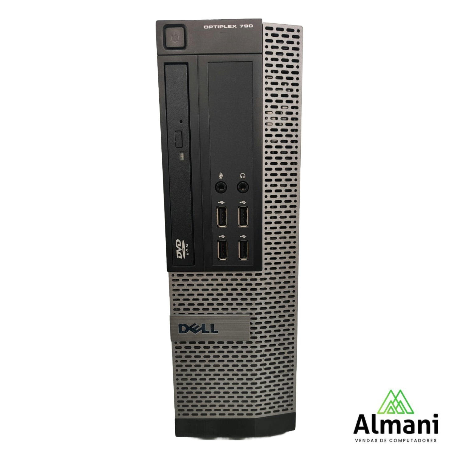 DESKTOP DELL OPTIPLEX 790 CORE I5 2400 SSD 500 GB 4 GB RAM - WIN10 PRO - SFFS
