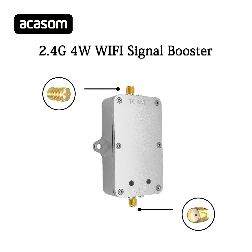 2,4 GHz Wifi 4 W Range Extender Signal Booster Drahtlose Breitband Verstärker Router 2,4 GHz Power Range Signal Booster