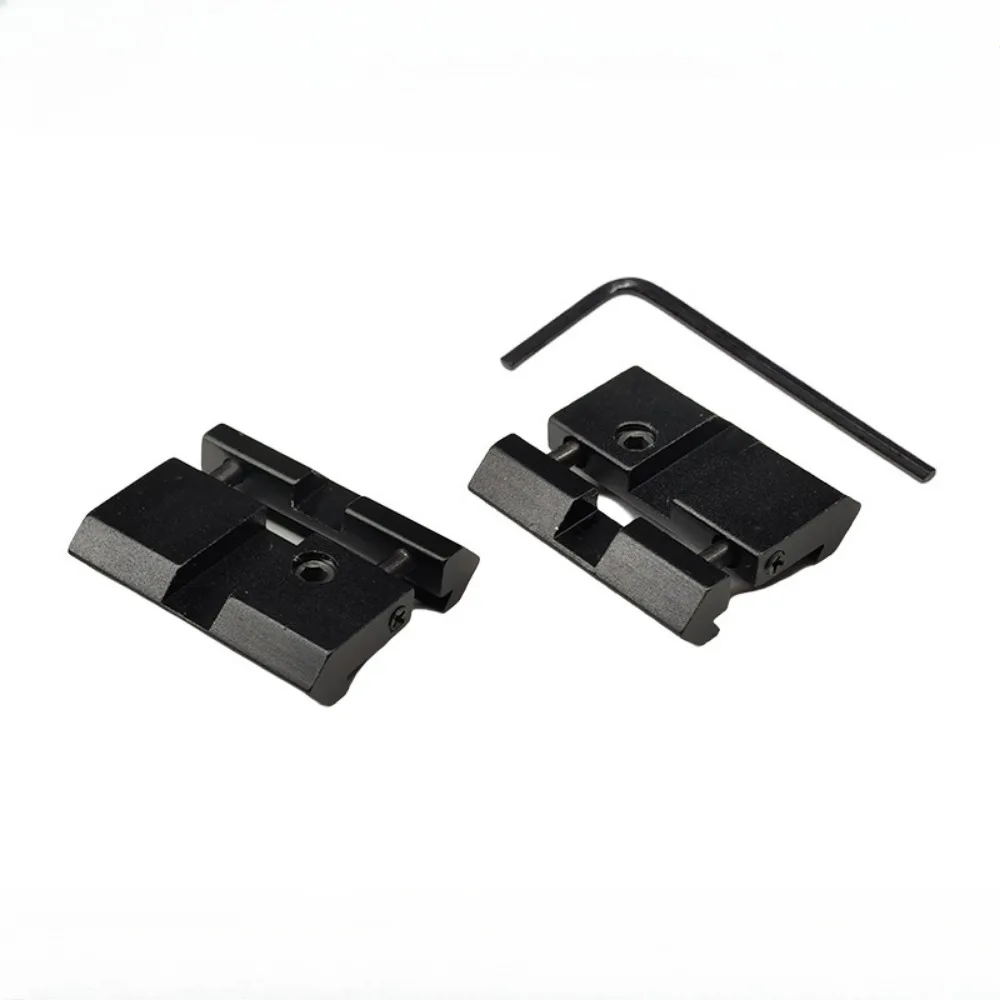 Scope Adapter Mount Base 11mm Dovetail to 20mm Weaver Picatinny Rail Mount Hunting Rifle Ring Converter Accessory