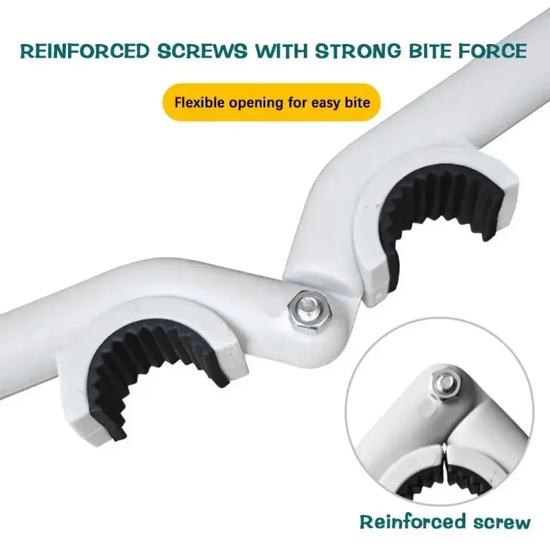 Chave de borbulhador antiderrapante, prato de cozinha, pia, torneira, desmontagem, instalação, acessórios de reparo para banheiro