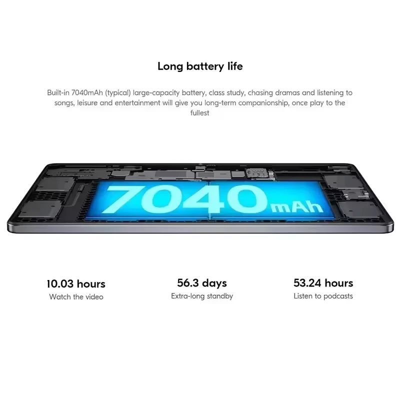 Globale Firmware Lenovo Xiaoxin Pad 2024 Tablet 6 GB 8 GB 128 GB 256 GB 11 Zoll Display Qualcomm Snapdragon 685 WIFI 7040 mAh Android Tab