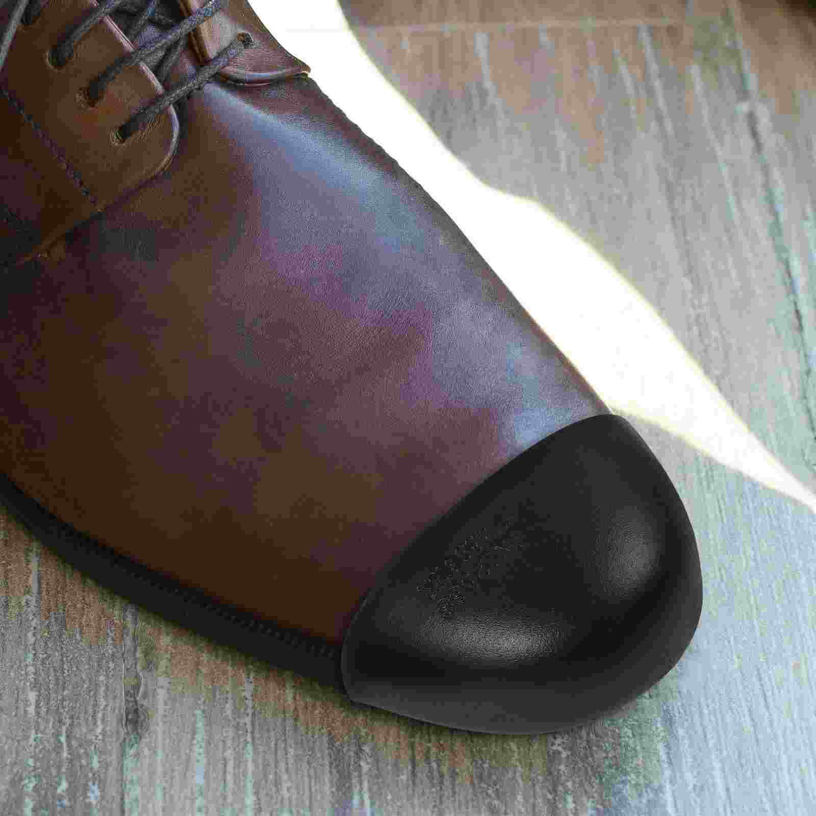 Sapato toe cobre sapatos de trabalho protetor de dedo do pé botas de trabalho para homens aço toe guarda protetora toe cobre metatarso cobre inserções