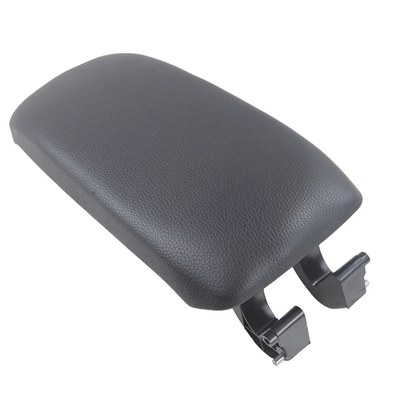 1pc para audi a4 b6 b7 2002-2007 console central braço resto caixa de armazenamento tampa capa acessórios automóveis couro carro braço trava capa