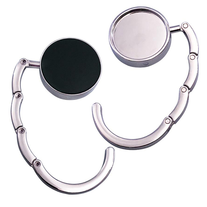 1Pc portatile pieghevole in lega borsa borsa borsa gancio gancio gancio da tavolo gancio