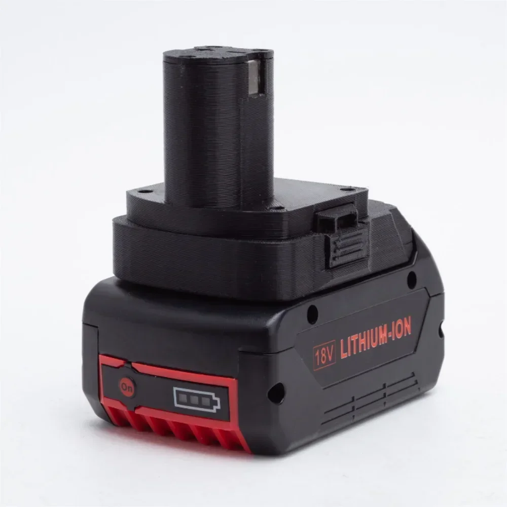 バッテリー変換アダプター BOSCH 18V リチウムバッテリーから Ryobi ONE+18V 電動工具コネクター用 (バッテリーなし)