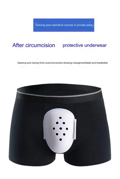 Ropa interior preciosa, cuidado postoperatorio, adultos, niños, después de la cirugía de circuncisión, operación de fimosis, cubierta protectora, comodidad