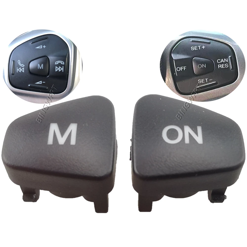 For Ford Escort Fiesta MK7 MK8 ST Ecosport 2013 - 2015 Car Audio Volume Steering Wheel Button Cruise Control Switch M ON Button